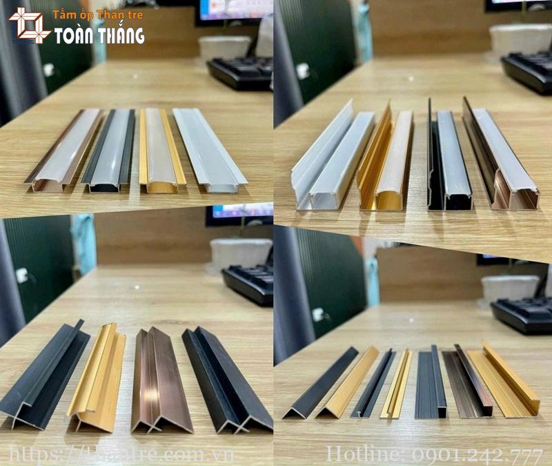 Nẹp tấm than tre được làm từ hợp kim nhôm cao cấp