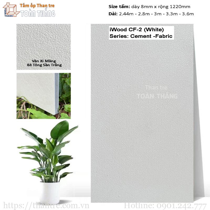Tấm ốp than tre vân xi măng iWood CF-2
