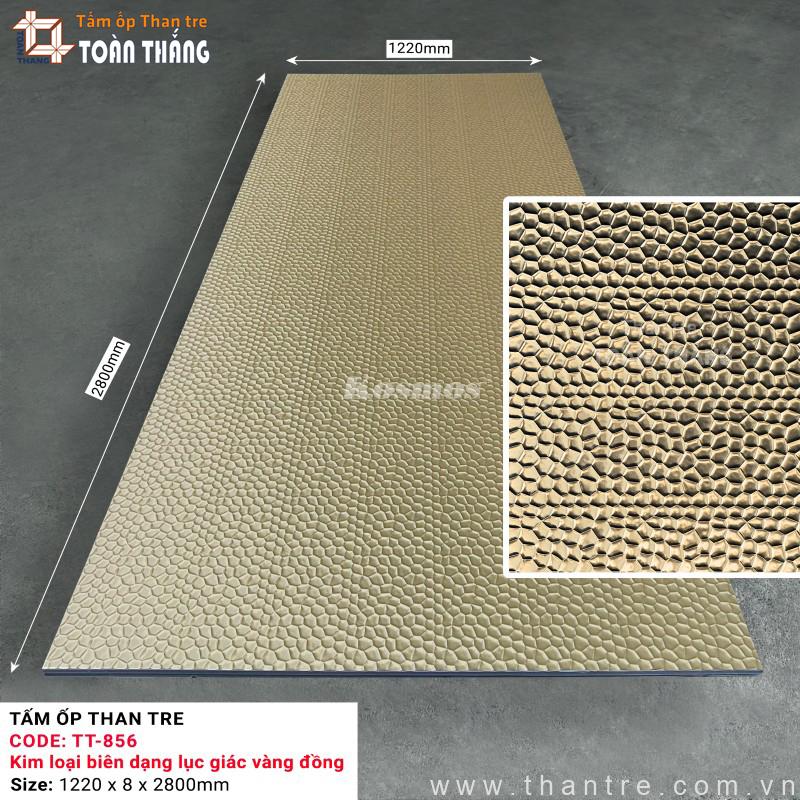 Tấm than tre 8mm kim loại lục giác Kosmos TT-856